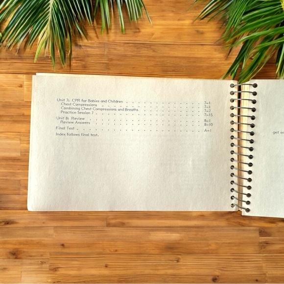 VINTAGE 1980 American Red Cross CPR Module Respiratory & Circulatory Emergencies - Picture 8 of 10